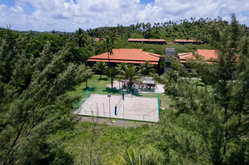 Vista do resort