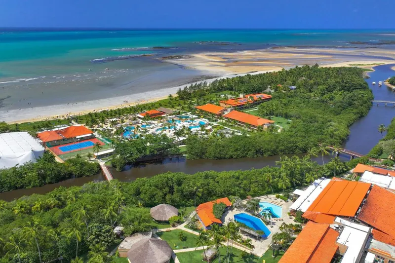 Vista do resort