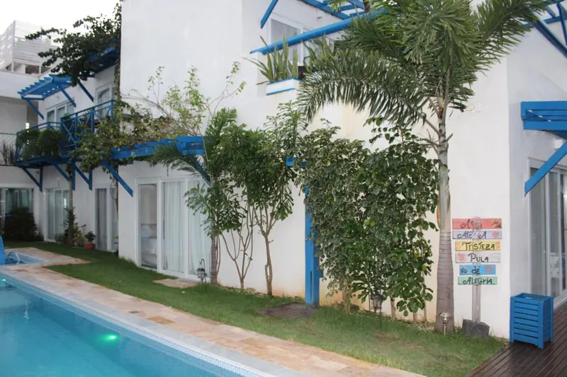 Piscina da pousada