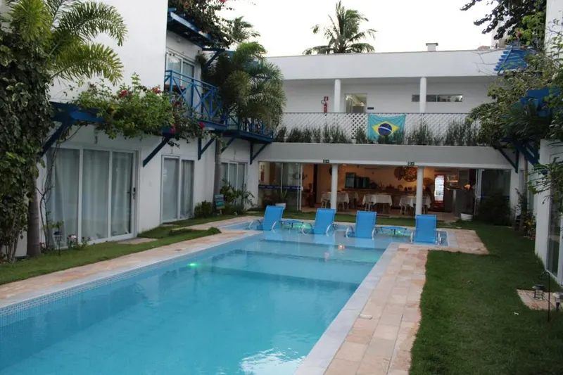 Piscina da pousada
