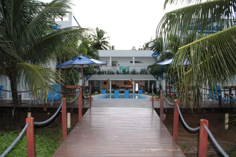 Piscina da pousada