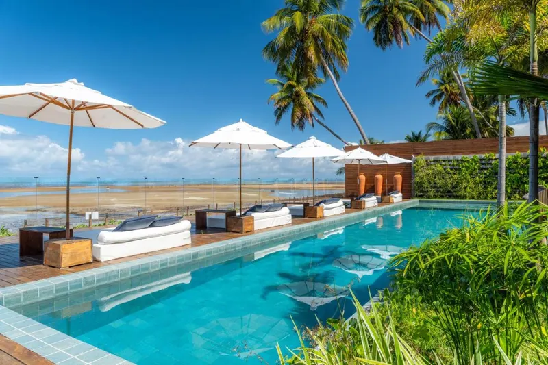 Piscina de Villa Pantai Boutique Hotel Maragogi